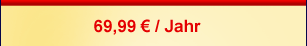 Premium Plus Paket Jahresabo :: 69,99 € / Jahr