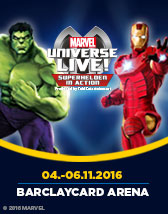 Tickets und Karten f&uuml;r Marvel Universe Live!